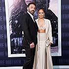 Jennifer Lopez and Ben Affleck at an event for The Mother (2023)