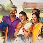 Kousalya, Sampath Raj, Surekha Vani, and Rakul Preet Singh in Rarandoi Veduka Chudham (2017)