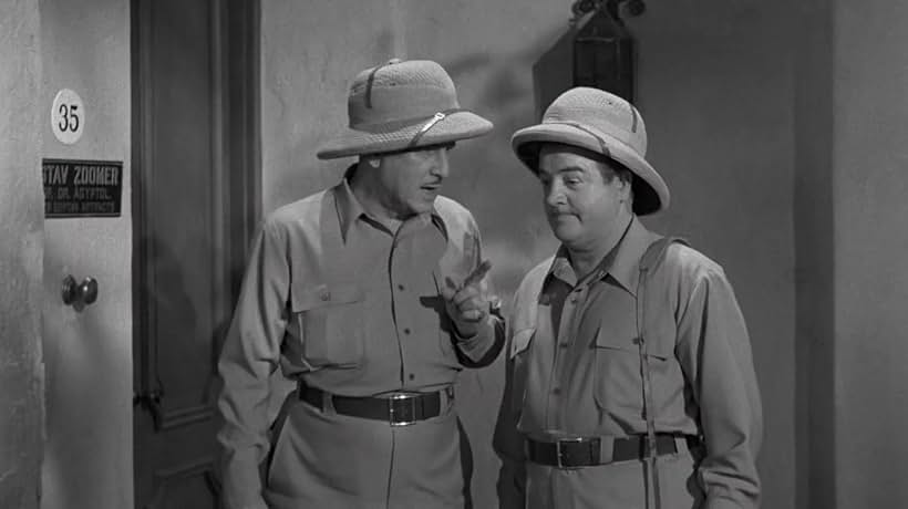 Bud Abbott and Lou Costello in Abbott and Costello Meet the Mummy (1955)