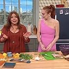 Lindsay Lohan and Rachael Ray in Rachael Ray (2006)