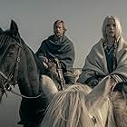 Alexander Skarsgård stars as Amleth and Anya Taylor-Joy as Olga in director Robert Eggers’ Viking epic The Northman.