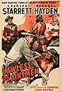 Russell Hayden and Charles Starrett in Lawless Plainsmen (1942)