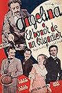 José Crespo, Enrique de Rosas, Rosita Díaz Gimeno, and Julio Peña in Angelina o el honor de un brigadier (1935)