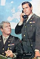 Bradford Dillman and Peter Graves in Court Martial (1965)