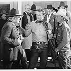 John Wayne, Charles Brinley, Bob Burns, Jack Curtis, Tex Palmer, Fred Parker, and James Sheridan in Lawless Range (1935)