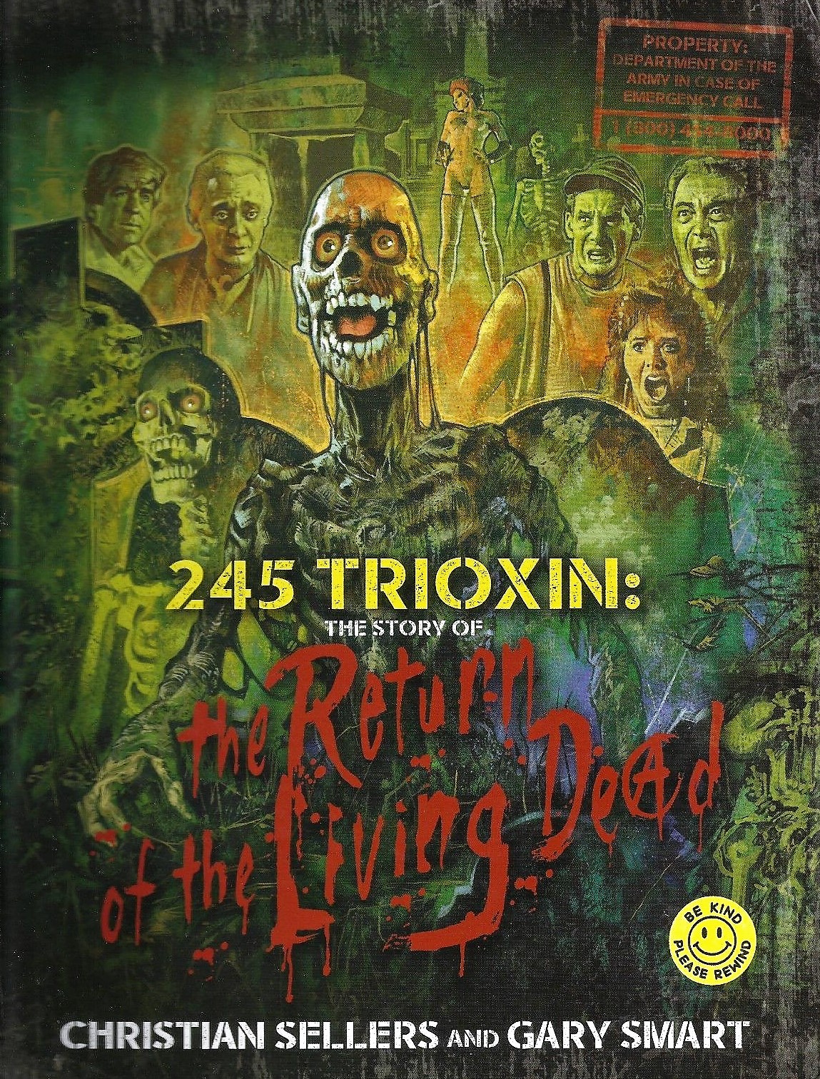 Don Calfa, Clu Gulager, James Karen, Thom Mathews, Beverly Randolph, and Allan Trautman in The Return of the Living Dead (1985)