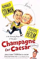 Celeste Holm and Ronald Colman in Champagne for Caesar (1950)