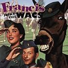 Julie Adams, Donald O'Connor, Mamie Van Doren, and Molly in Francis Joins the WACS (1954)