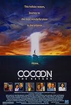 Steve Guttenberg, Don Ameche, Wilford Brimley, Courteney Cox, Jessica Tandy, Hume Cronyn, Tahnee Welch, Jack Gilford, Maureen Stapleton, and Gwen Verdon in Cocoon: The Return (1988)