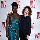 Jocelyn Bioh and Director Rebecca Taichman on Opening Night of "School Girls; Or The African Mean Girls Play"