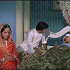 Shashi Kapoor, Rajesh Khanna, and Mumtaz Askari in Prem Kahani (1975)