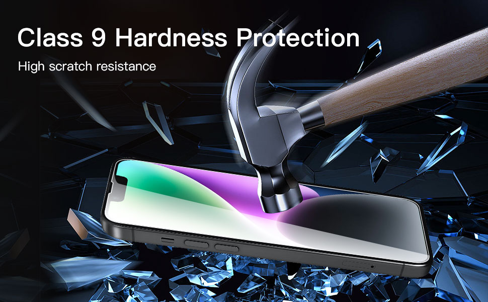 iPhone 14, 13, 13 Pro Tempered glass screen protector