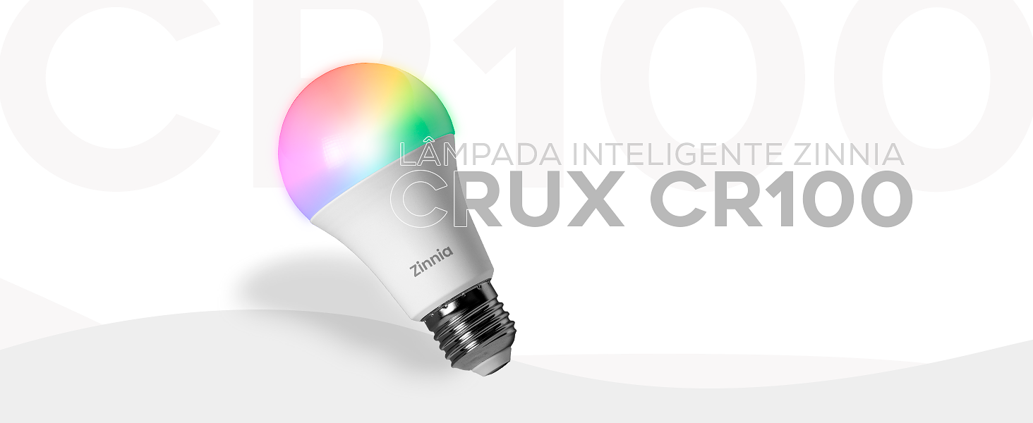 Lâmpada Inteligente Crux Cr100