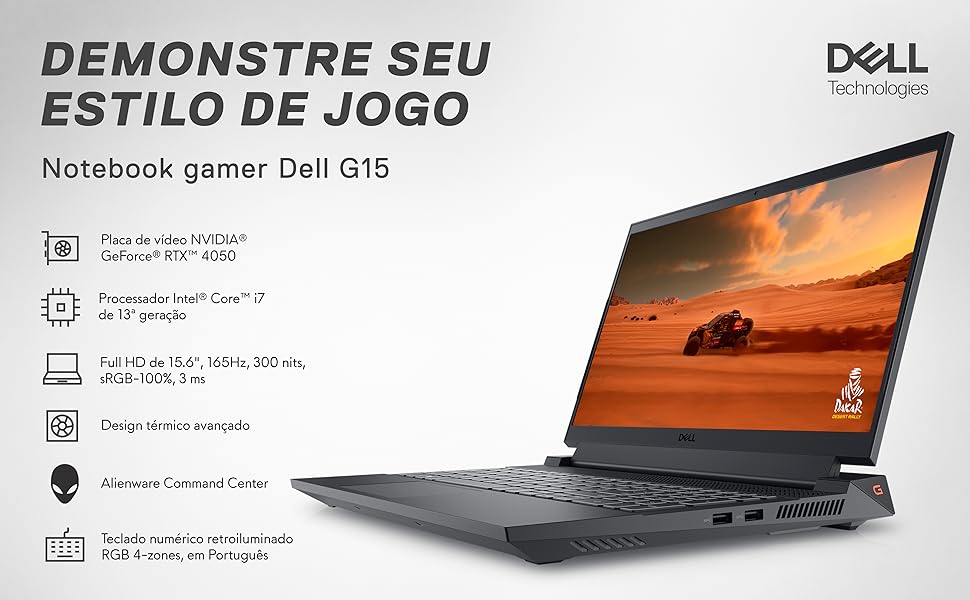 dell, g15, notebook, gamer, gaming