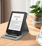 New paperwhite 11th generation leather cover accessories 6.8 inch display protective fold stand 