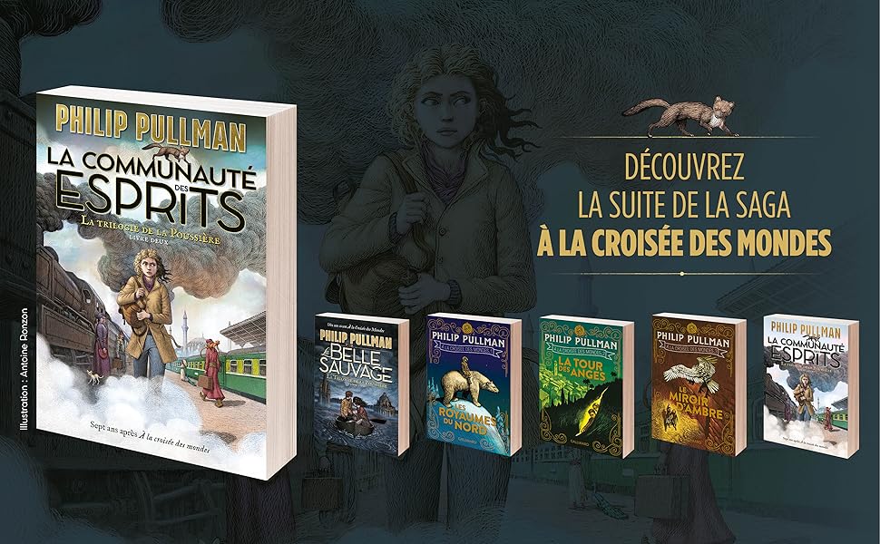 Philip Pullman, livre 12 ans, à la croisée des mondes, fantasy, fantastique, série OCS, best