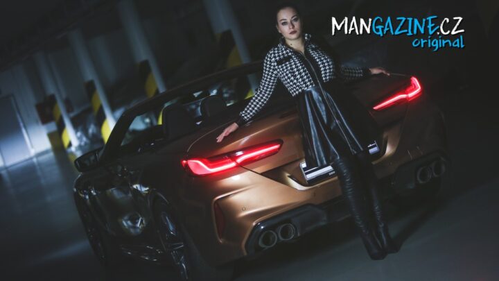 Fotogalerie: Katka a BMW M8 Competition Cabrio