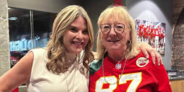 Jenna Bush Hager and Donna Kelce