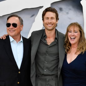 Glen Powell Sr., Glen Powell and Cindy Powell