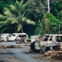 Monte-Dore is still cut off from the urban areas in Noumea by roadblocks weeks after deadly riots broke out in the Pacific territory. 