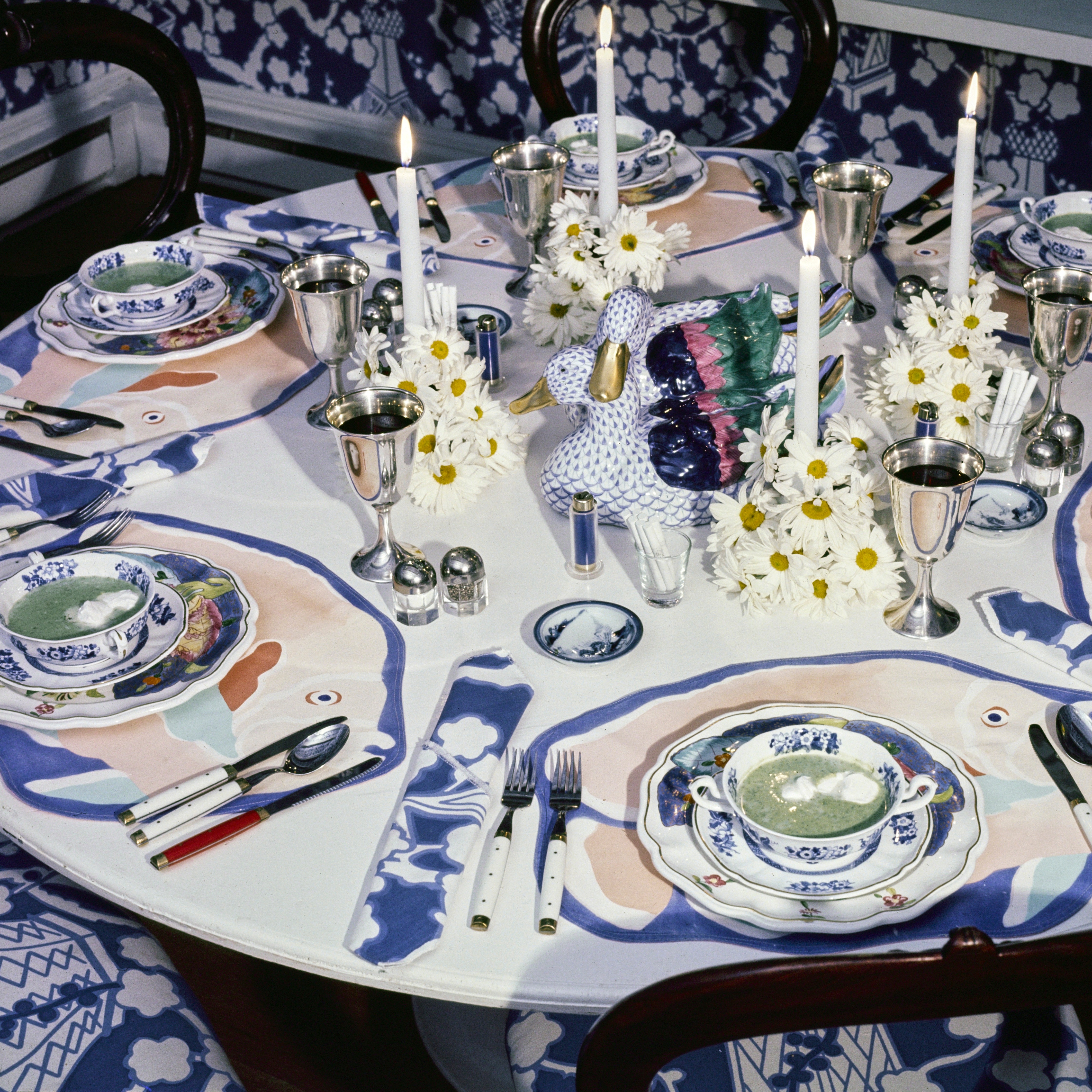 25 Elaborate Tablescape Ideas Straight From the AD Archive