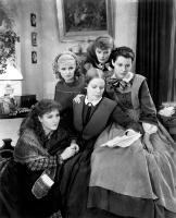 LITTLE WOMEN, (clockwise): Katharine Hepburn, Frances Dee, Spring Byington, Jean Parker, Joan Bennett, 1933