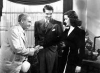 THE MAN I MARRIED, from left: Ludwig Stossel, Francis Lederer, Joan Bennett, 1940