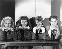 LITTLE WOMEN, Joan Bennett, Jean Parker, Katharine Hepburn, Frances Dee, 1933