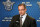 PHILADELPHIA, PA - APRIL 15:  Head Coach of the Pittsburgh Penguins Dan Bylsma speaks to the media after being defeated 8-4 by the Philadelphia Flyers in Game Three of the Eastern Conference Quarterfinals during the 2012 NHL Stanley Cup Playoffs on April 15, 2012 at the Wells Fargo Center in Philadelphia, Pennsylvania.  (Photo by Len Redkoles/NHLI via Getty Images)