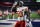 ORCHARD PARK, NY - JANUARY 21: Willie Gay #50 of the Kansas City Chiefs warms up prior to an NFL divisional round playoff football game against the Buffalo Bills at Highmark Stadium on January 21, 2024 in Orchard Park, New York. (Photo by Perry Knotts/Getty Images)