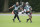 Philadelphia , PA - JUNE 06: Philadelphia Eagles running back Saquon Barkley (26) and Philadelphia Eagles running back Kenneth Gainwell (14) participate in Eagles mini camp on June 6, 2024 at the NovaCare Complex in Philadelphia. PA, (Photo by Andy Lewis/Icon Sportswire via Getty Images)