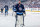 WINNIPEG, CANADA - APRIL 30: Goaltender Connor Hellebuyck #37 of the Winnipeg Jets looks on prior to NHL action against the Colorado Avalanche in Game Five of the First Round of the 2024 Stanley Cup Playoffs at Canada Life Centre on April 30, 2024 in Winnipeg, Manitoba, Canada. (Photo by Jonathan Kozub/NHLI via Getty Images)