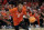 BOSTON, MA - MARCH 30: Illinois Fighting Illini guard Terrence Shannon Jr. (0) drives past ]UCONN Huskies guard Hassan Diarra (10) during the NCAA Elite Eight, East Regional Final between the UCONN Huskies and the Illinois Fighting Illini on March 30, 2024, at TD Garden in Boston, Massachusetts. (Photo by Fred Kfoury III/Icon Sportswire via Getty Images)