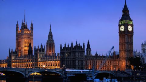 LONDON - JULY 26:  The Houses of Parliament are seen in the evening light on July 26, 2006.  (Photo by Chris Jackson/Getty Images)