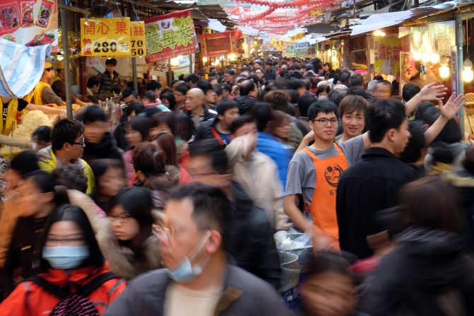 <strong>Taipei: </strong>Local residents walk through traditional Dihua street in Taipei -- one of the city's most diverse shopping experiences.