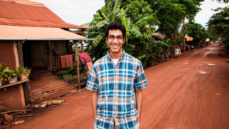 While volunteering in Cambodia in 2014, then-college student Samir Lakhani saw that many rural communities did not have access to soap or hygiene education. Determined to change that, Samir set up hubs around the country to sanitize and recycle soap from hotels and provide jobs. His organization, Eco-Soap Bank, has donated 186,698 bars of soap in less than three years and helped more than 666,562 people in need. Lakhani's efforts landed him on the list of <a href="http://www.cnn.com/videos/tv/2017/11/01/cnn-heroes-top-10-reveal-orig-mc.cnn">top 10 CNN Heroes for 2017</a>. Click through the gallery for more information and photos.  