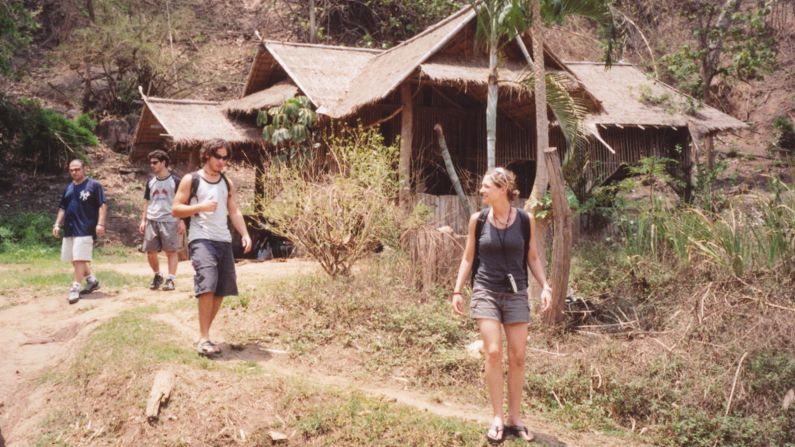 <strong>Setting out: </strong>From downtown Chiang Mai, trekkers are driven an hour or so to the mountains, where the actual walking begins.  