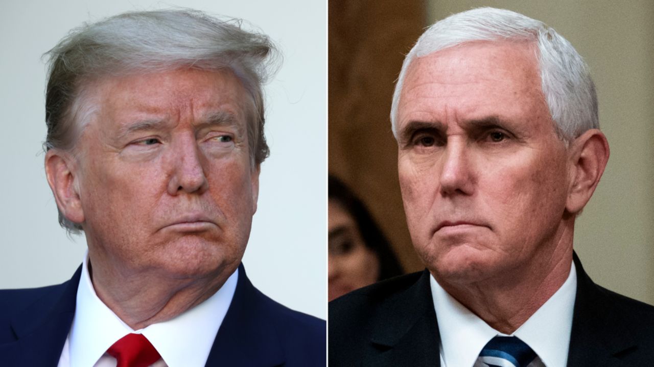 pence trump split 0510