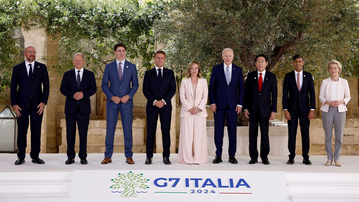 What lies beneath the tight-lipped smiles of this year's G7 'family photo' in Italy?