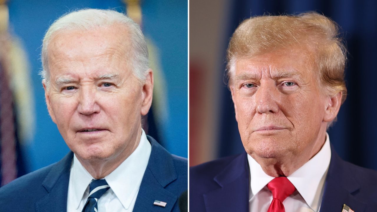 President Joe Biden and former President Donald Trump.