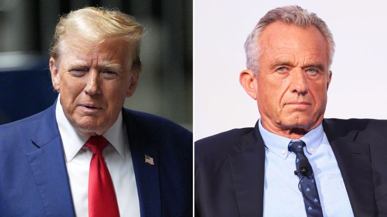 Donald Trump and Robert F. Kennedy Jr.