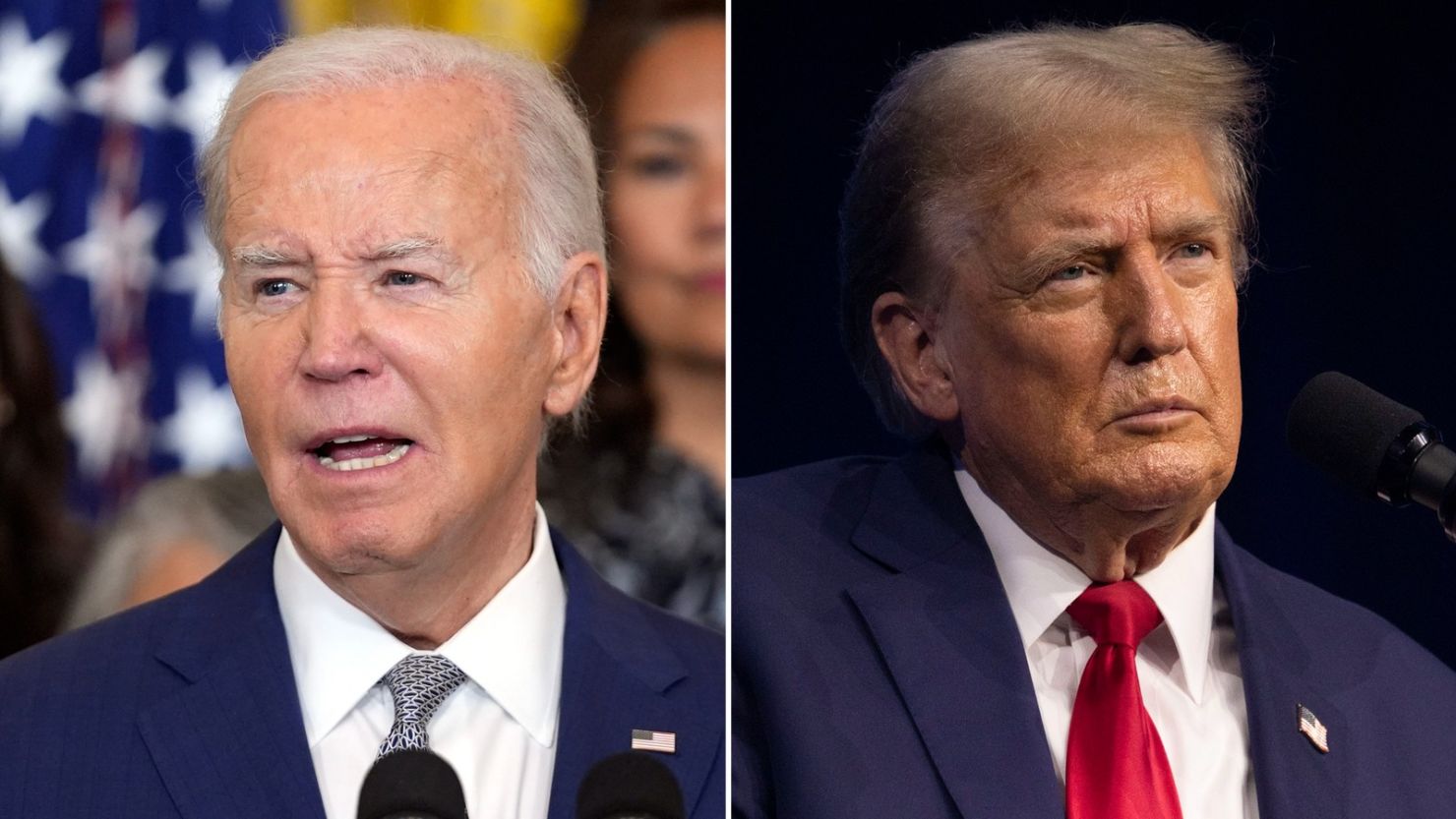 President Joe Biden and former President Donald Trump