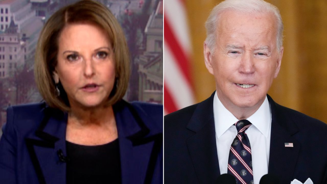 Gloria Borger Joe Biden Split for Video