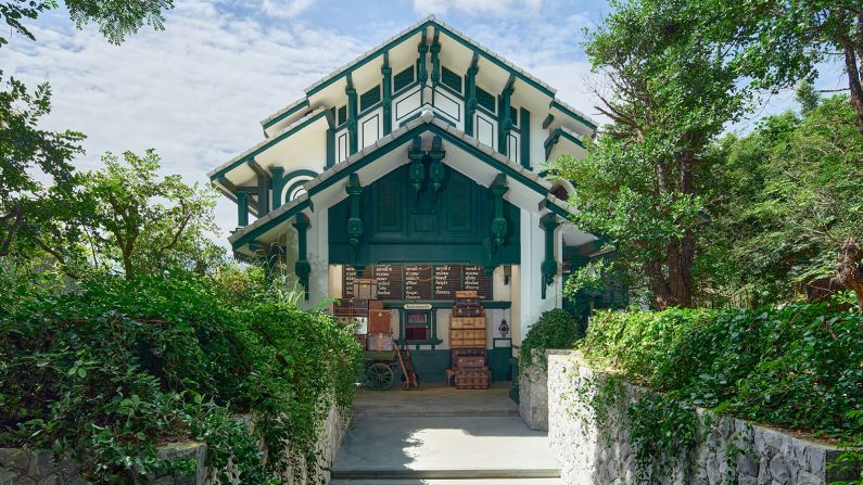 <strong>A walk back in time: </strong>Guests checking into this resort, designed by Bill Bensley, are whisked back to the early days of rail travel. The reception area, reminiscent of a classic Thai train station, is filled with wooden benches, train parts, vintage luggage and framed illustrations.   