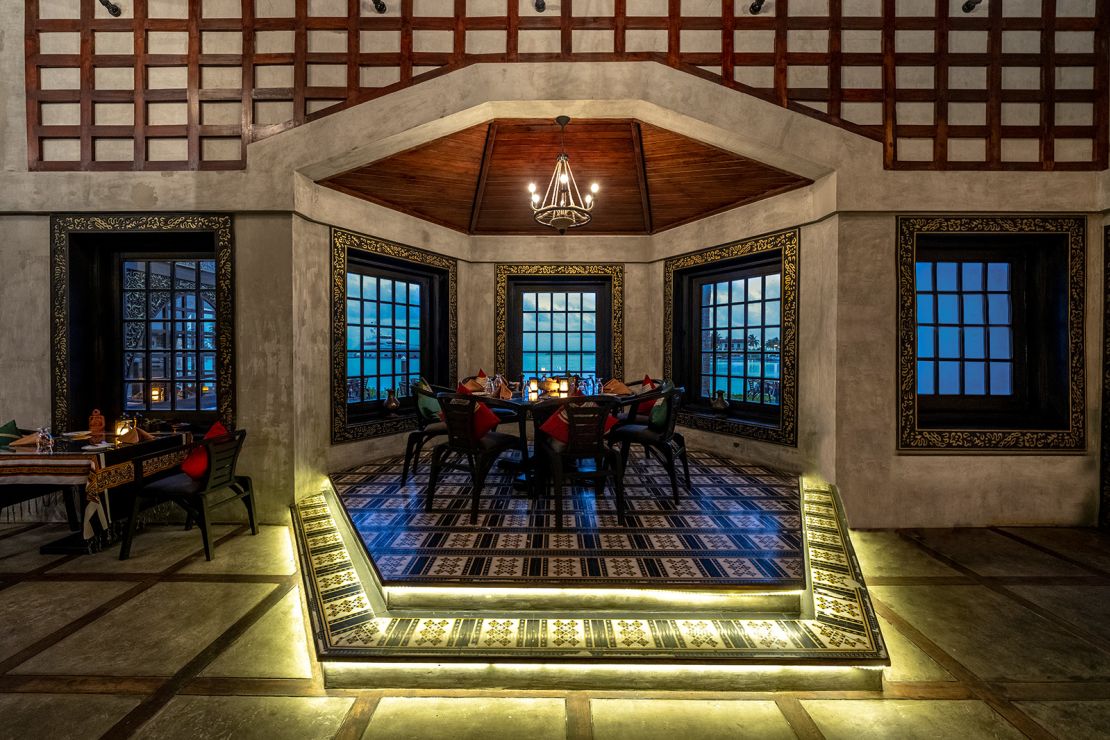 Kalhu Odi serves Maldivian cuisine in a fine dining setting.