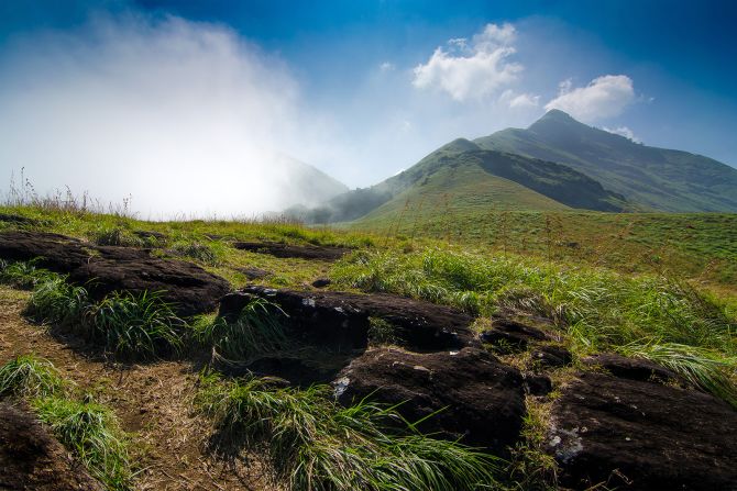 <strong>Chembra Peak, Kerala: </strong>This area around the mountainous Wayanad region in northeast Kerala, stretching along the Western Ghats, is home to several scenic walks.