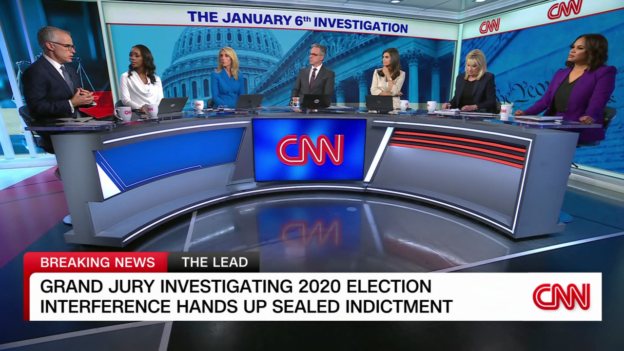 The Lead panel / Trump indicted / Jake Tapper LIVE_00022013.png