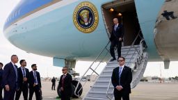 biden arrives to israel 10182023