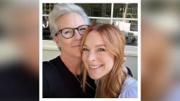 Jamie Lee Curtis and Lindsay Lohan starred together in "Freaky Friday" 20 years ago.