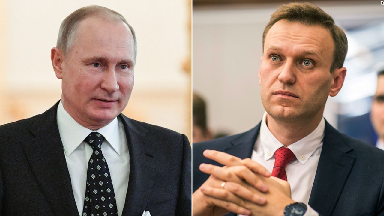 Putin Navalny split